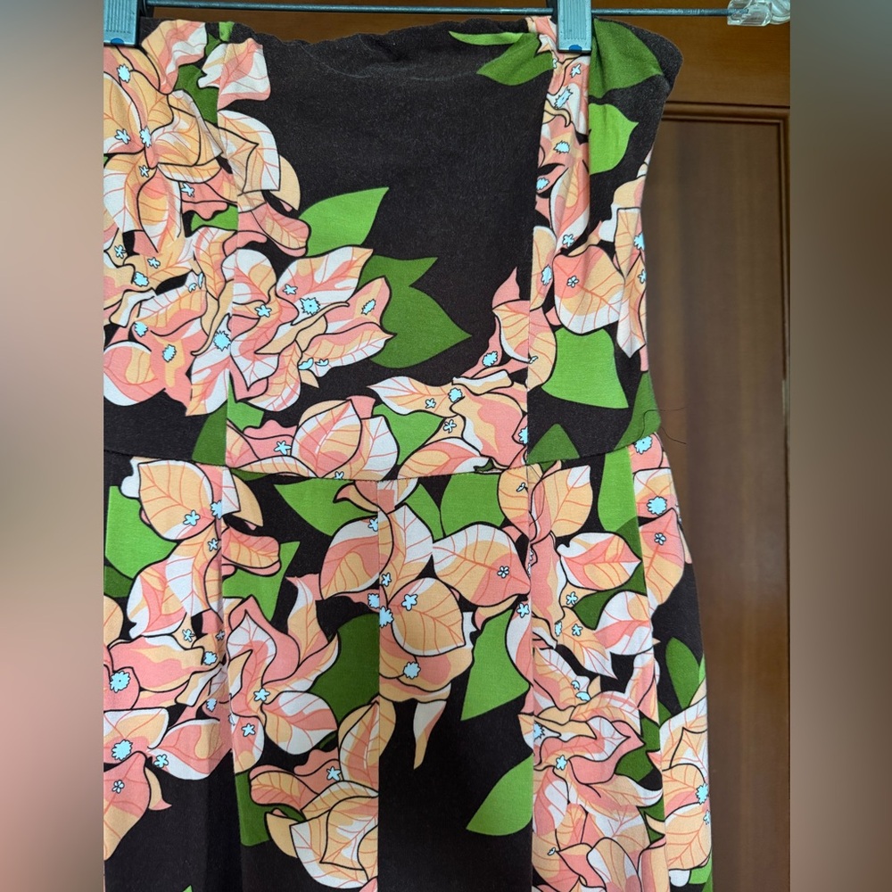 Fighting Eel Strapless Jumpsuit Bougainvillea Sma… - image 4